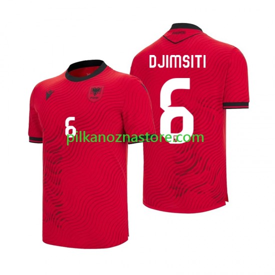 Albania Berat Djimsiti 6 Koszulka Męska Domowy MŚ 2026 Krótkie Rękawy