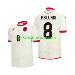Albania Kristjan Asllani 8 Koszulka Męska Wyjazdowy MŚ 2026 Krótkie Rękawy Albania Kristjan Asllani 8 Koszulka Męska Wyjazdowy MŚ 2026 Krótkie Rękawy