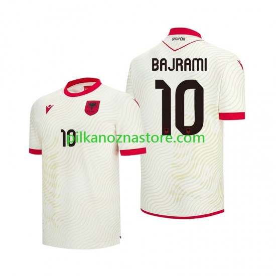 Albania Nedim Bajrami 10 Koszulka Męska Wyjazdowy MŚ 2026 Krótkie Rękawy