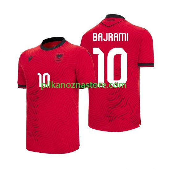 Albania Nedim Bajrami 10 Koszulka Męska Domowy MŚ 2026 Krótkie Rękawy