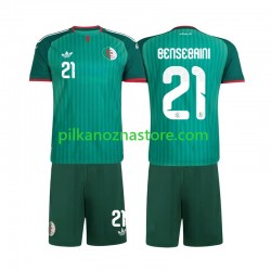 Algieria dla Dzieci Ramy Bensebaini 21 Koszulka Wyjazdowy 2026 Krótkie Rękawy Algieria dla Dzieci Ramy Bensebaini 21 Koszulka Wyjazdowy 2026 Krótkie Rękawy