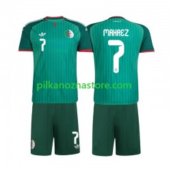 Algieria dla Dzieci Riyad Mahrez 7 Koszulka Wyjazdowy 2026 Krótkie Rękawy Algieria dla Dzieci Riyad Mahrez 7 Koszulka Wyjazdowy 2026 Krótkie Rękawy
