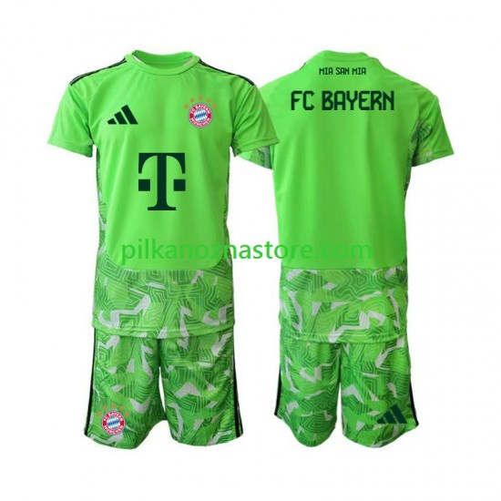 Strój Bramkarski Bayern Monachium dla Dzieci Koszulka Domowy 2026-2027 Krótkie Rękawy
