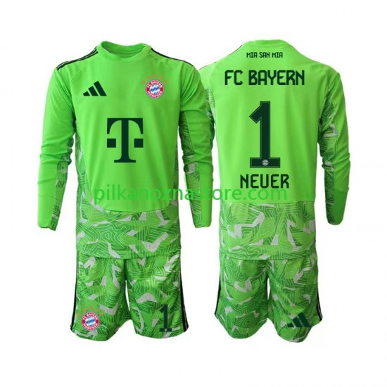 Strój Bramkarski Bayern Monachium dla Dzieci Manuel Neuer 1 Koszulka Domowy 2026-2027 Długie Rękawy