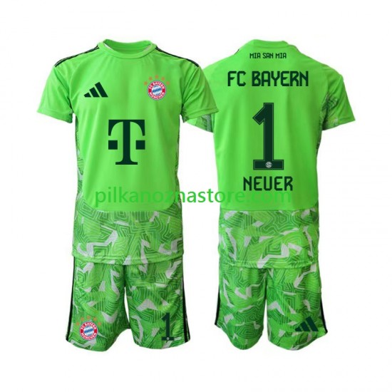 Strój Bramkarski Bayern Monachium dla Dzieci Manuel Neuer 1 Koszulka Domowy 2026-2027 Krótkie Rękawy