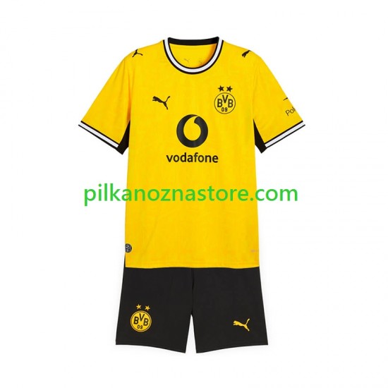 Borussia Dortmund dla Dzieci Koszulka Domowy 2026-2027 Krótkie Rękawy