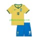 Brazylia dla Dzieci Neymar JR 10 Koszulka Domowy MŚ 2026 Krótkie Rękawy
