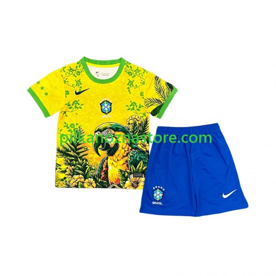Brazylia dla Dzieci Special Koszulka Domowy 2026 Krótkie Rękawy