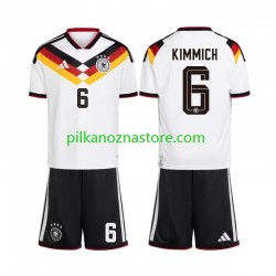 Niemcy dla Dzieci Joshua Kimmich 6 Koszulka Domowy MŚ 2026 Krótkie Rękawy
