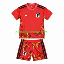Strój Bramkarski Japonia dla Dzieci Koszulka Domowy MŚ 2026 Krótkie Rękawy Strój Bramkarski Japonia dla Dzieci Koszulka Domowy MŚ 2026 Krótkie Rękawy