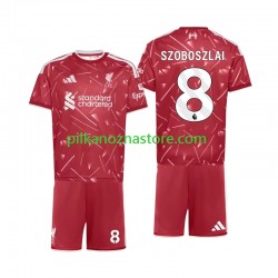 Liverpool dla Dzieci Dominik Szoboszlai 8 Koszulka Domowy 2026-2027 Krótkie Rękawy Liverpool dla Dzieci Dominik Szoboszlai 8 Koszulka Domowy 2026-2027 Krótkie Rękawy