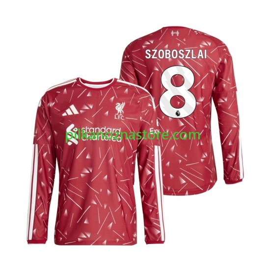 Liverpool Dominik Szoboszlai 8 Koszulka Męska Domowy 2026-2027 Długie Rękawy