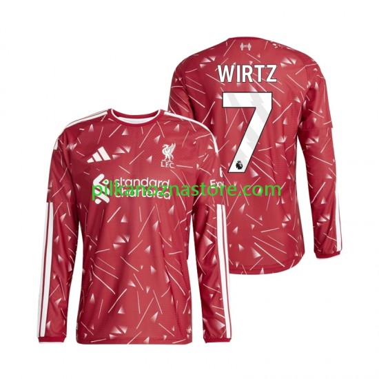 Liverpool Florian Wirtz 7 Koszulka Męska Domowy 2026-2027 Długie Rękawy