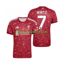 Liverpool Florian Wirtz 7 Koszulka Męska Domowy 2026-2027 Krótkie Rękawy Liverpool Florian Wirtz 7 Koszulka Męska Domowy 2026-2027 Krótkie Rękawy