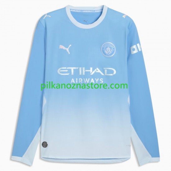 Manchester City Koszulka Męska Domowy 2026-2027 Długie Rękawy
