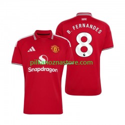 Manchester United Bruno Fernandes 8 Koszulka Męska Domowy 2026-2027 Krótkie Rękawy Manchester United Bruno Fernandes 8 Koszulka Męska Domowy 2026-2027 Krótkie Rękawy
