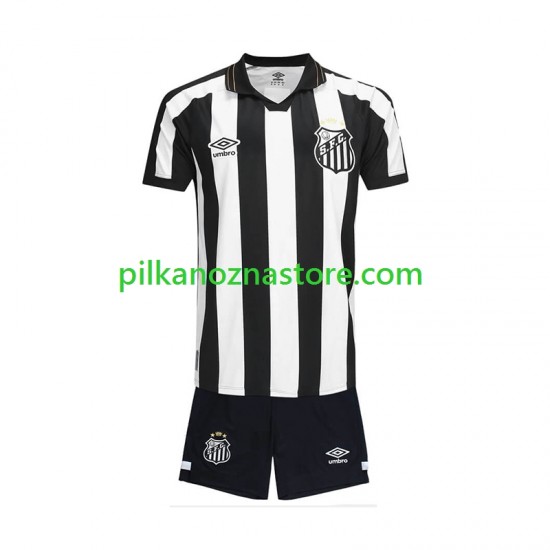 Santos FC dla Dzieci Koszulka Wyjazdowy 2026-2027 Krótkie Rękawy