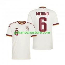 Hiszpania Mikel Merino 6 Koszulka Męska Wyjazdowy MŚ 2026 Krótkie Rękawy
