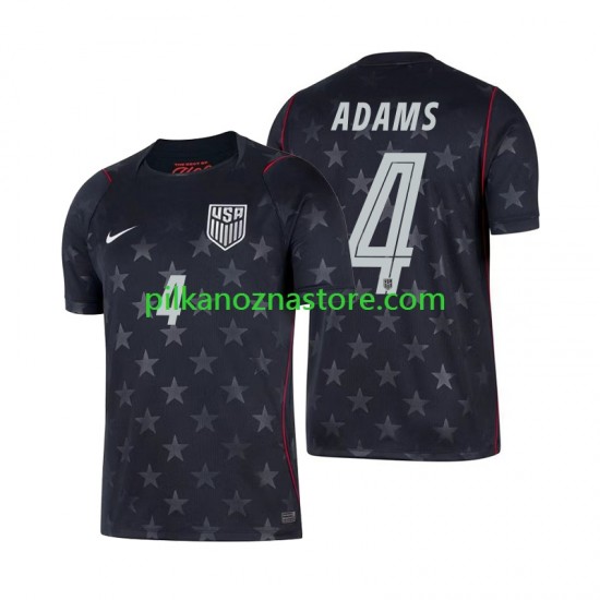 Stany Zjednoczone Tyler Adams 4 Koszulka Męska Wyjazdowy MŚ 2026 Krótkie Rękawy