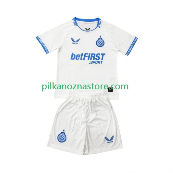 Club Brugge dla Dzieci Koszulka Wyjazdowy 2025-2026 Krótkie Rękawy