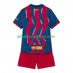 FC Barcelona dla Dzieci Koszulka Czwarty 2025-2026 Krótkie Rękawy
