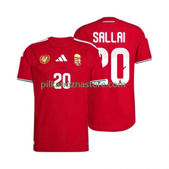 Węgry Sallai 20 Koszulka Męska Domowy MŚ 2026 Krótkie Rękawy