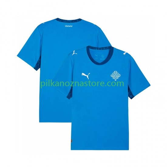 Islandia Koszulka Męska Domowy 2026 Krótkie Rękawy