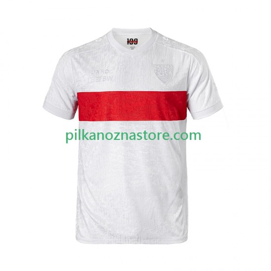 VfB Stuttgart Anniversary Koszulka Męska Domowy 2025-2026 Krótkie Rękawy