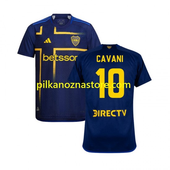 Boca Juniors CAVANI 10 Koszulka Męska Trzeci 2024-2025 Krótkie Rękawy