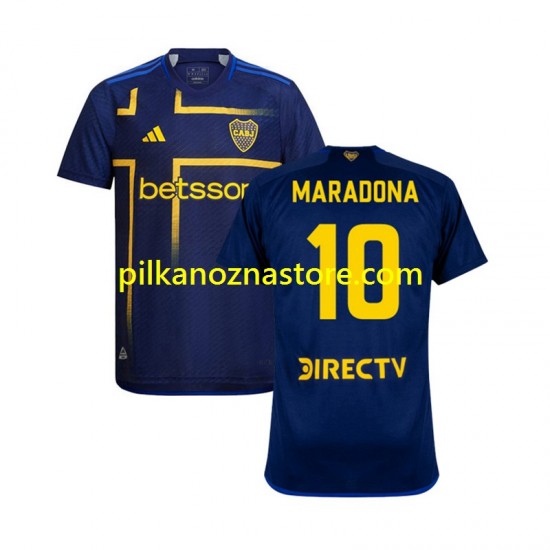 Boca Juniors MARADONA 10 Koszulka Męska Trzeci 2024-2025 Krótkie Rękawy