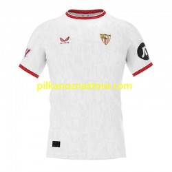 Sevilla FC Koszulka Męska Domowy 2024 Krótkie Rękawy