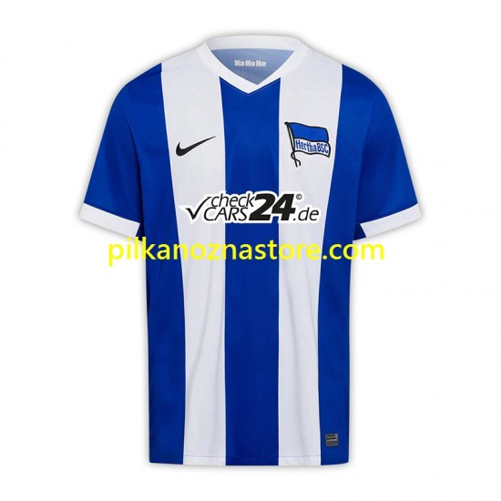Hertha BSC Koszulka Męska Domowy 2024-2025 Krótkie Rękawy