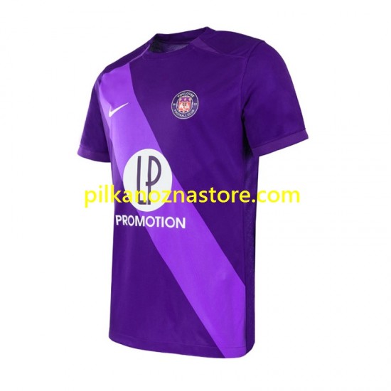 Toulouse FC Koszulka Męska Domowy 2024-2025 Krótkie Rękawy