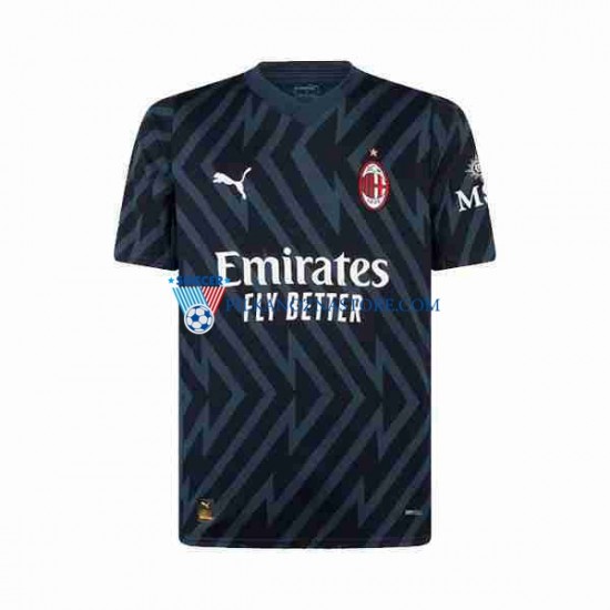 Strój Bramkarski AC Milan Mike Maignan 16 Koszulka Męska Trzeci 2023-2024 Krótkie Rękawy