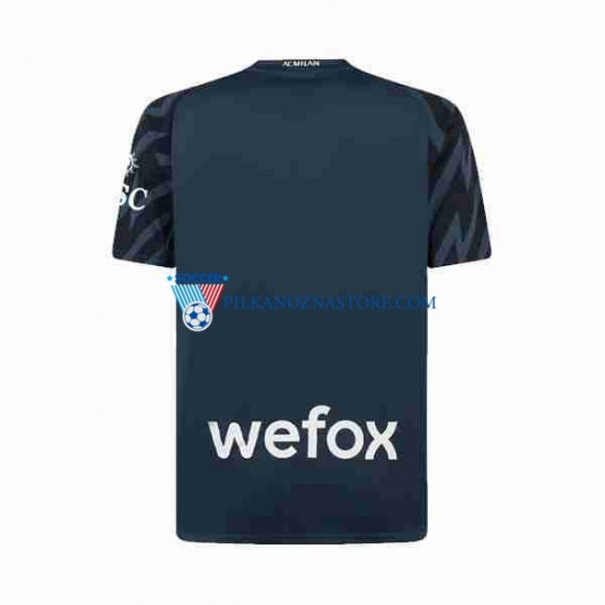 Strój Bramkarski AC Milan Koszulka Męska Trzeci 2023-2024 Krótkie Rękawy