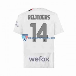 AC Milan Tijjani Reijnders 14 Koszulka Męska Wyjazdowy 2023-2024 Krótkie Rękawy