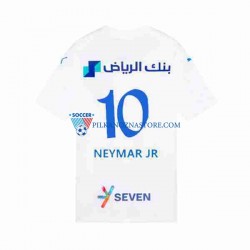 Al Hilal Neymar JR 10 Koszulka Męska Wyjazdowy 2023-2024 Krótkie Rękawy