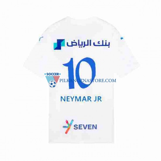 Al Hilal Neymar JR 10 Koszulka Męska Wyjazdowy 2023-2024 Krótkie Rękawy
