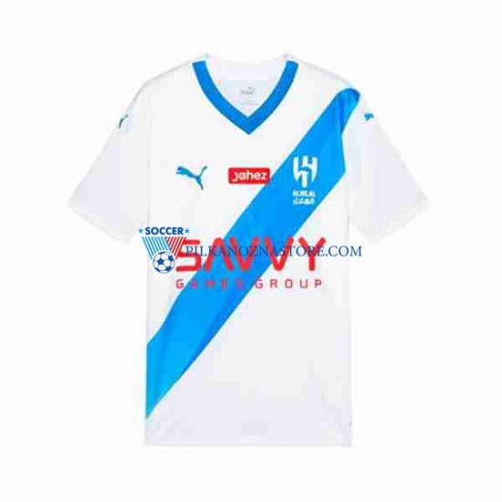 Al Hilal Neymar JR 10 Koszulka Męska Wyjazdowy 2023-2024 Krótkie Rękawy