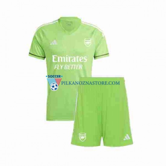 Strój Bramkarski Arsenal dla Dzieci Koszulka Trzeci 2023-2024 Krótkie Rękawy