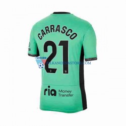 Atlético Madryt 2 Yannick Carrasco 21 Koszulka Męska Trzeci 2023-2024 Krótkie Rękawy
