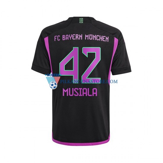 Bayern Monachium Jamal Musiala 42 Koszulka Męska Wyjazdowy 2023-2024 Krótkie Rękawy