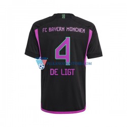 Bayern Monachium Matthijs de Ligt 4 Koszulka Męska Wyjazdowy 2023-2024 Krótkie Rękawy