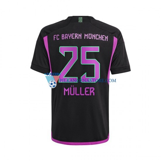 Bayern Monachium Thomas Muller 25 Koszulka Męska Wyjazdowy 2023-2024 Krótkie Rękawy