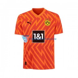 Strój Bramkarski Borussia Dortmund Koszulka Męska Wyjazdowy 2023-2024 Krótkie Rękawy