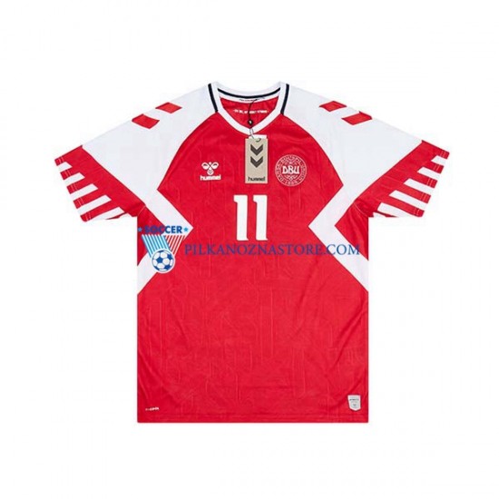 Dania Rasmus Hojlund 11 Koszulka Męska Domowy 2023-2024 Krótkie Rękawy