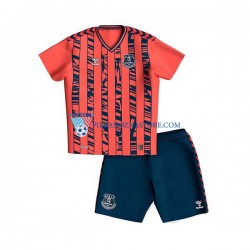 Everton dla Dzieci Koszulka Wyjazdowy 2023-2024 Krótkie Rękawy