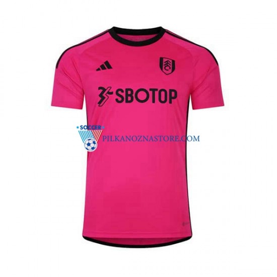 Fulham Koszulka Męska Wyjazdowy 2023-2024 Krótkie Rękawy