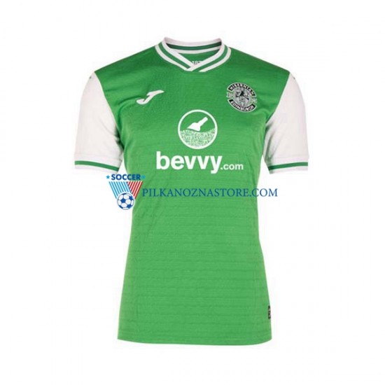 Hibernian Koszulka Męska Domowy 2023-2024 Krótkie Rękawy