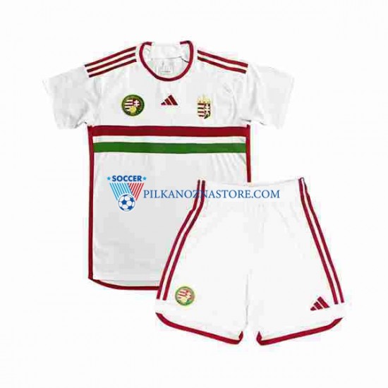 dla Dzieci Hungray Koszulka Wyjazdowy 2022 Krótkie Rękawy